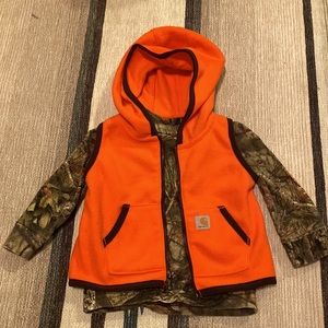 Carhartt vest and shirt